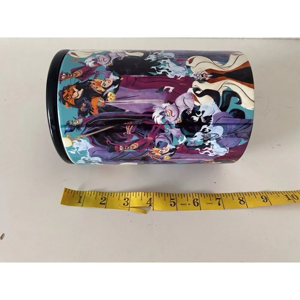 Disney Villains‎ Ceramic Cookie Jar Canister Halloween Maleficent Cruella Scar